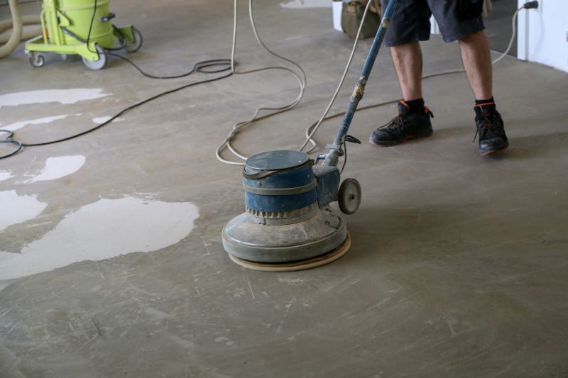 Finished Polished Concrete Floor